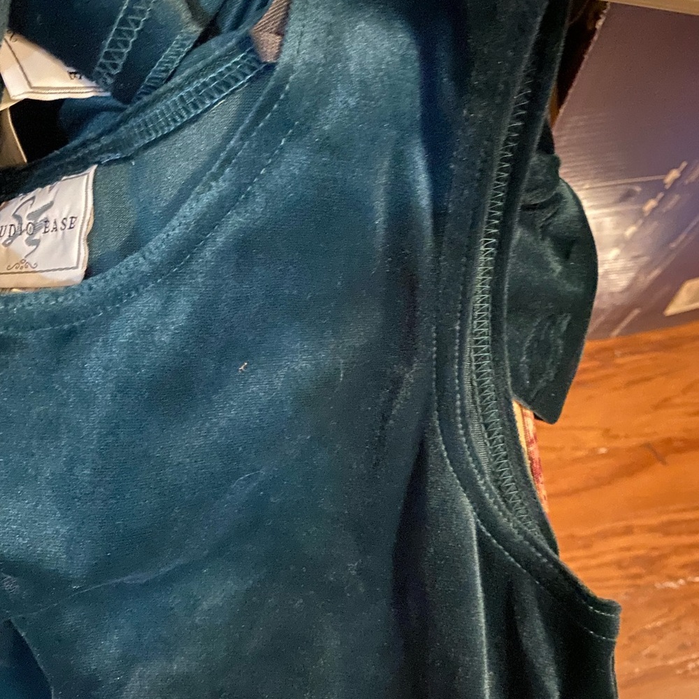 Studio Ease Hunter Green Dress View 3